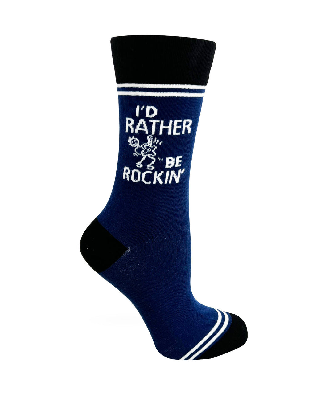 I'd Rather Be Rockin' - Hey Now Unisex Crew Socks