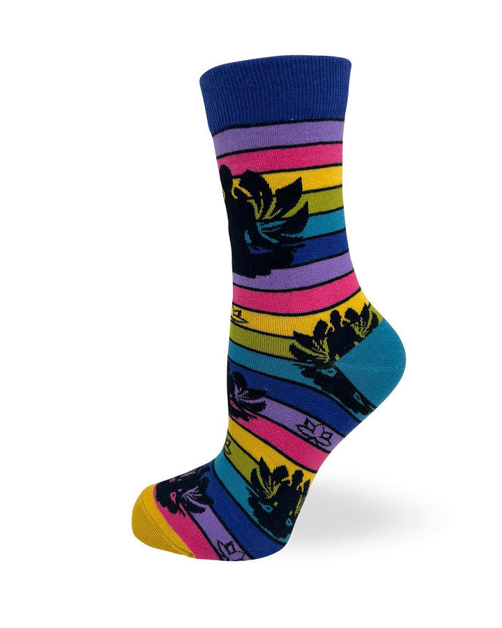Yoga Ladies' Novelty Crew Socks