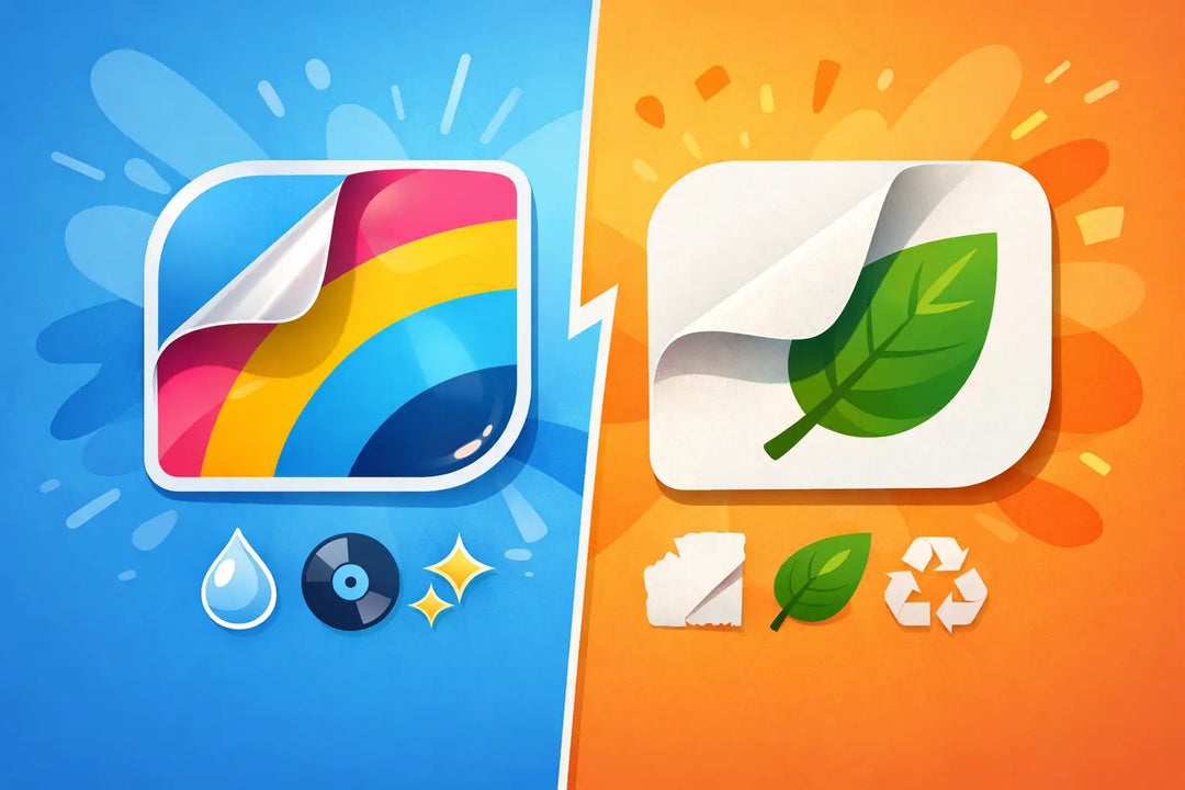 Vinyl Stickers vs Paper Stickers: Which Wins?