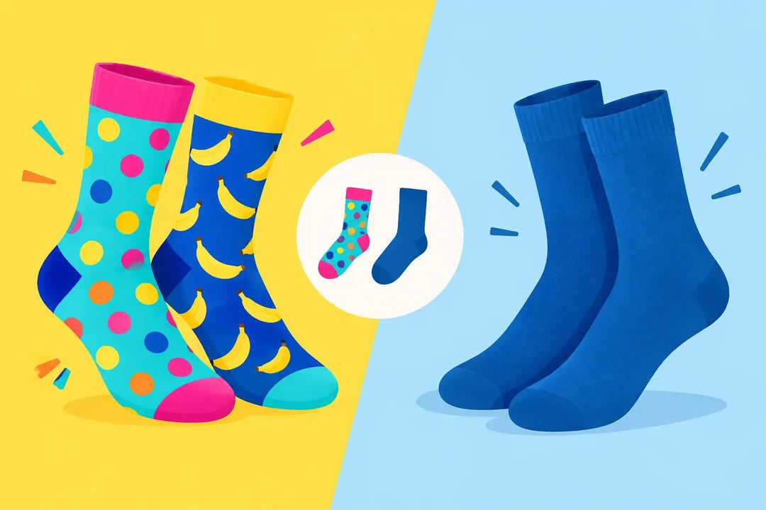 Fun Socks vs Plain Socks - Which Is Better?