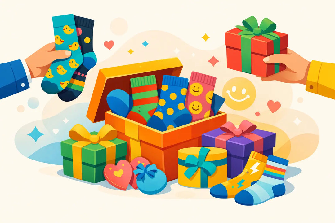 How to Choose Socks for Gifts That Get a Grin
