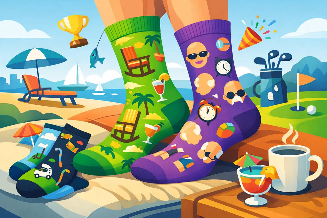 Retirement Gift Socks That Actually Get Laughs