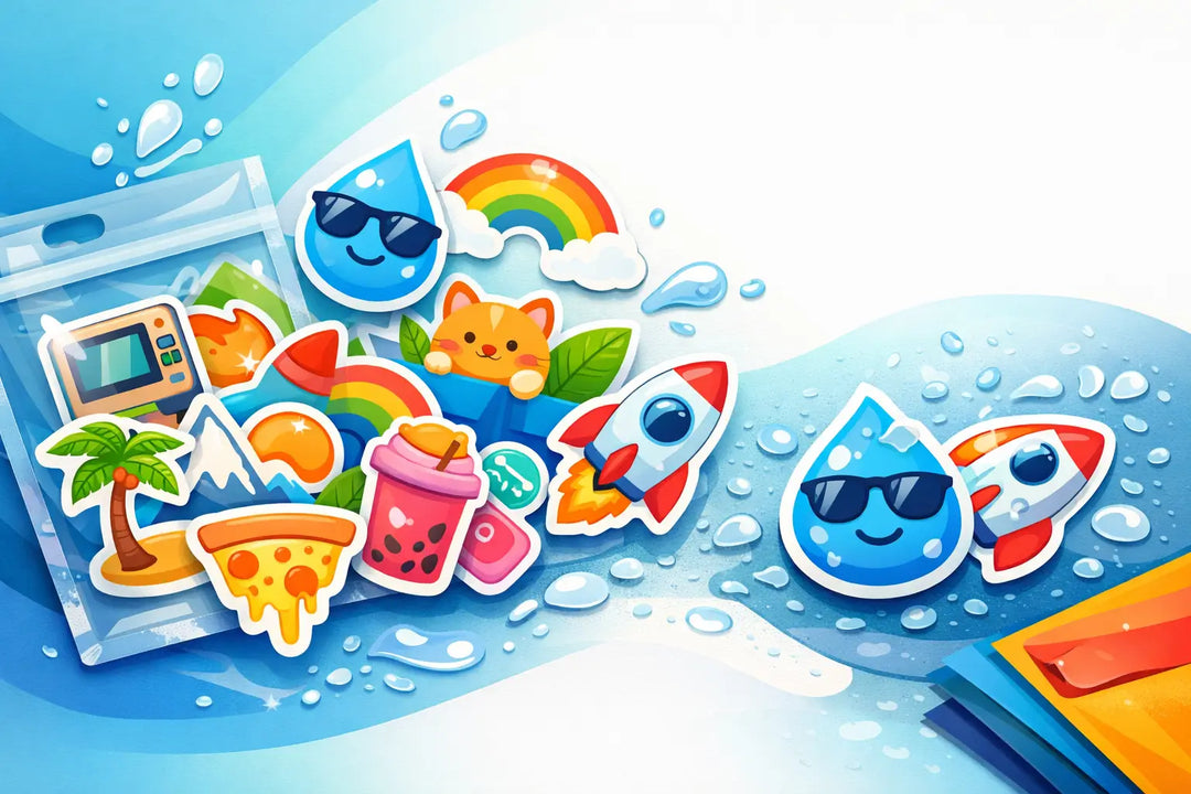 Waterproof Vinyl Sticker Packs With Personality