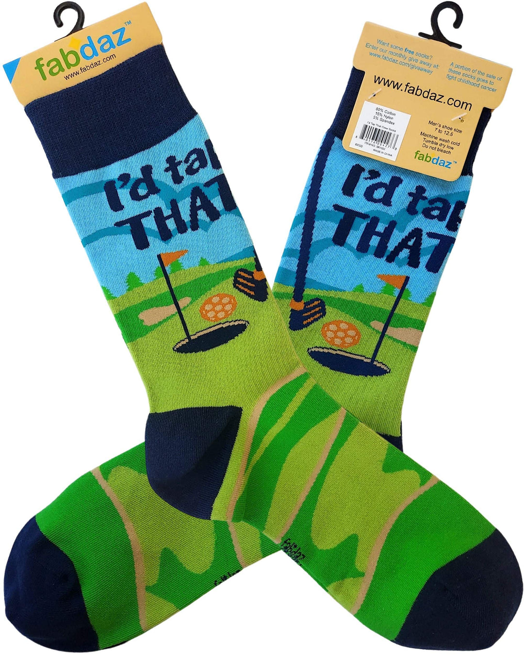 I'd Tap That Men's Novelty Crew Socks