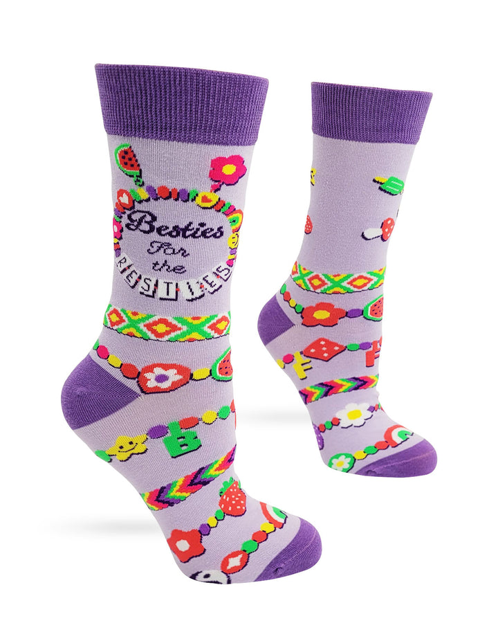 Besties for the Resties Women's Crew Socks