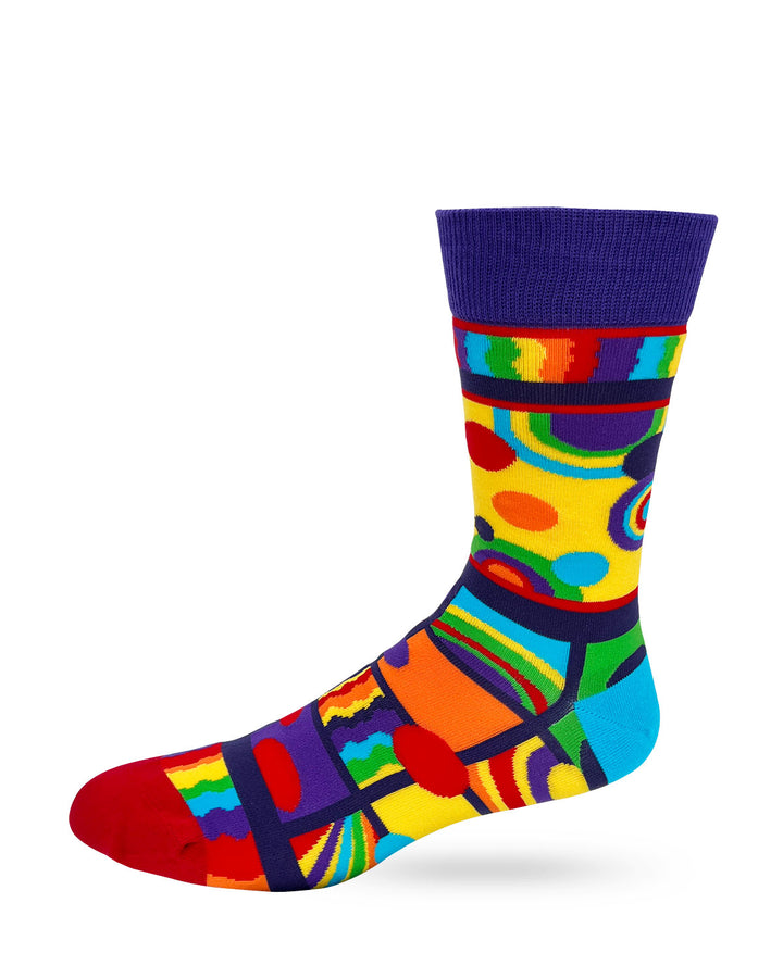 Come Out, Come Out, Wherever You Are Men's Size Novelty Crew Socks