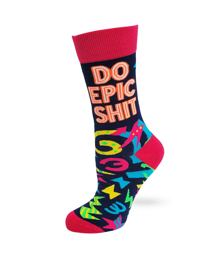 Do Epic Shit Ladies' Crew Socks