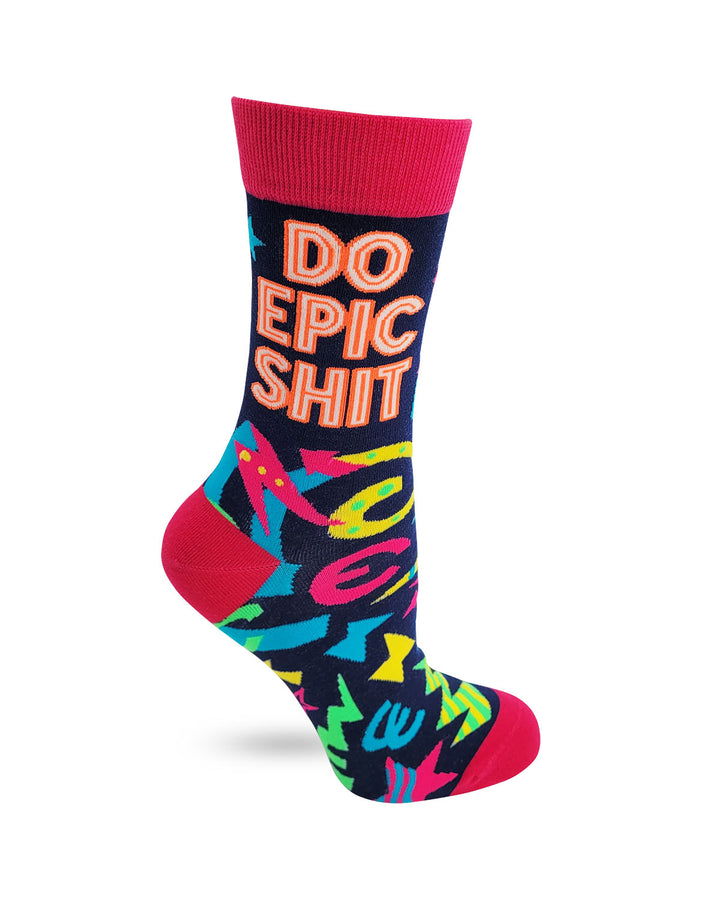 Do Epic Shit Ladies' Crew Socks