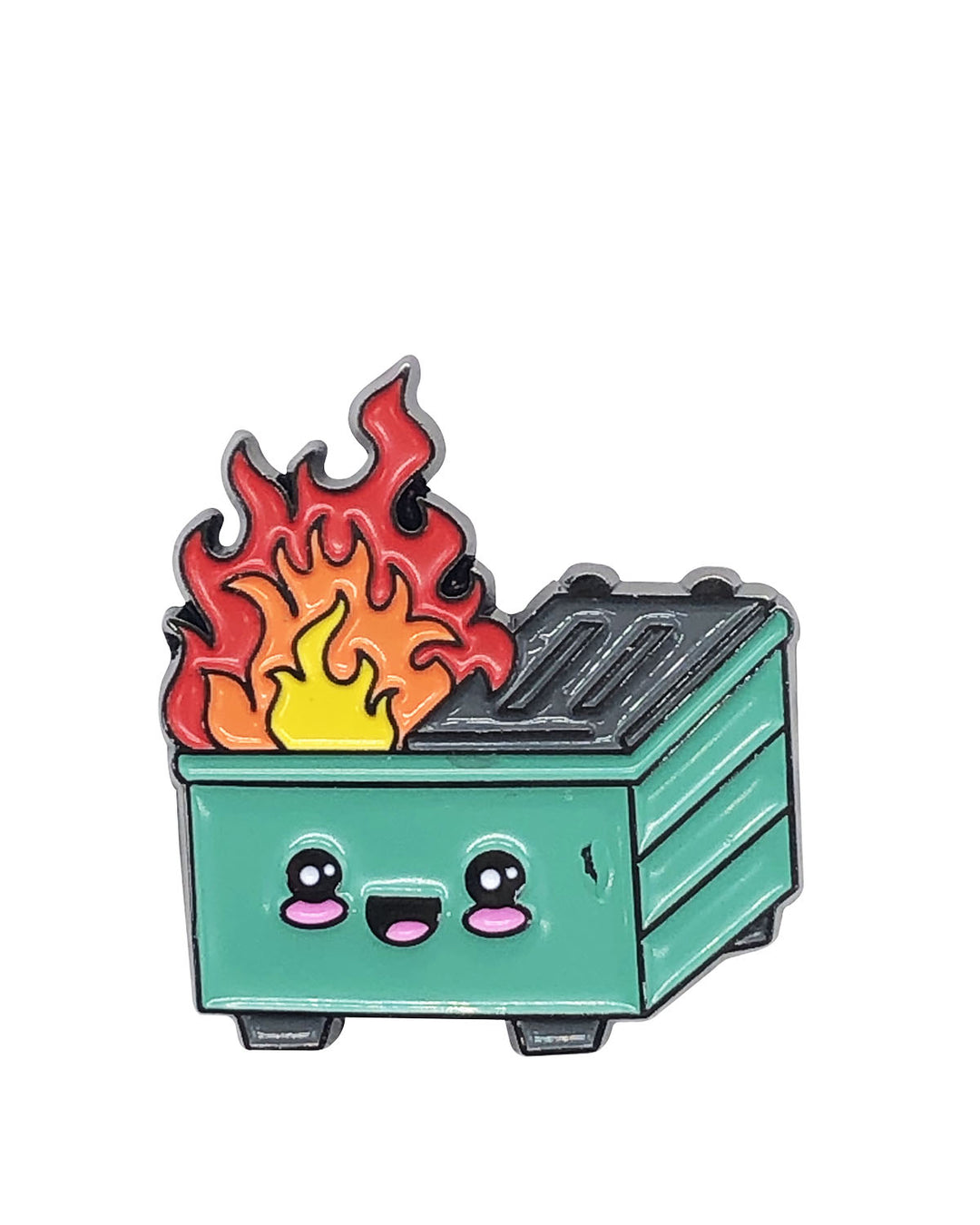 Dumpster Fire Soft Enamel Pin