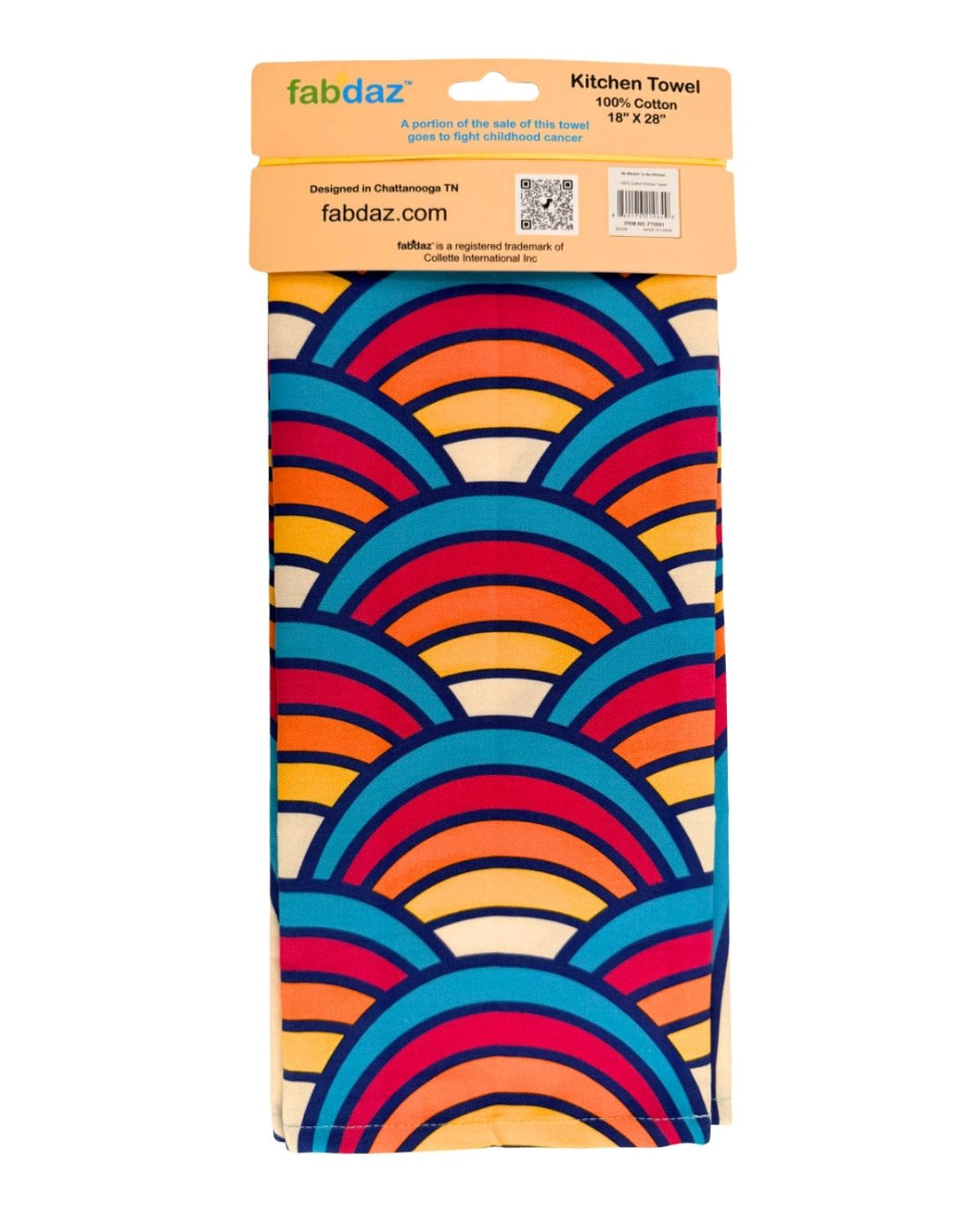 No Bitchin' in the Kitchen Colorful Cotton Kitchen Towel