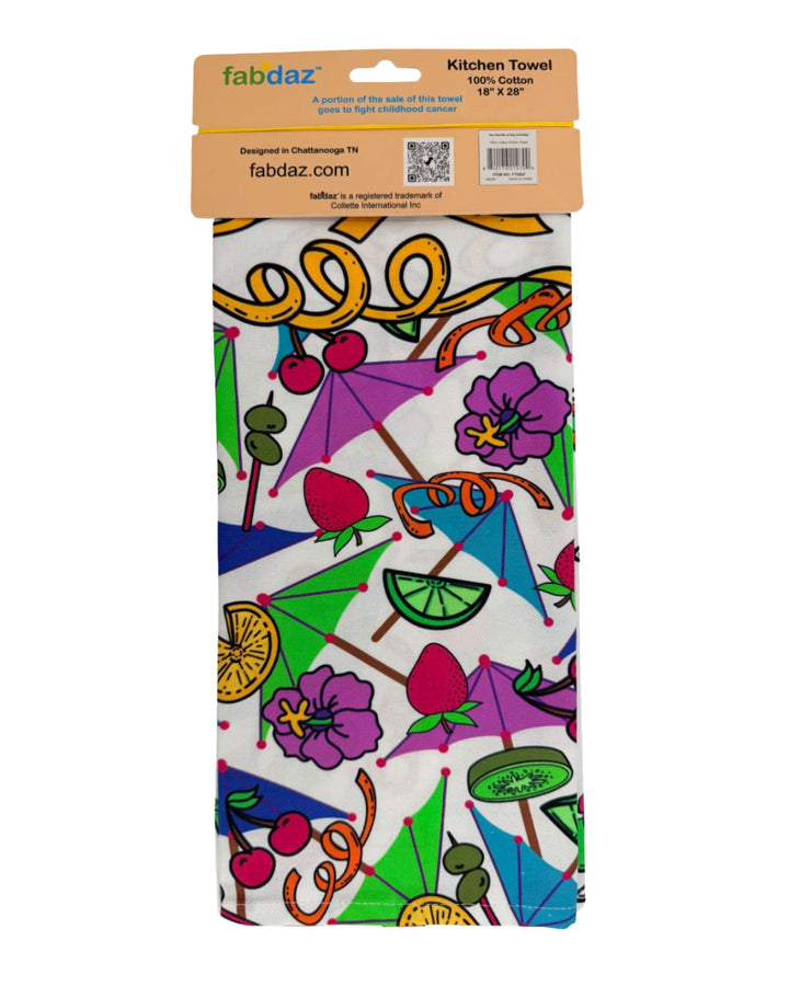 You Had Me @ Day Drinking Cotton Kitchen Towel