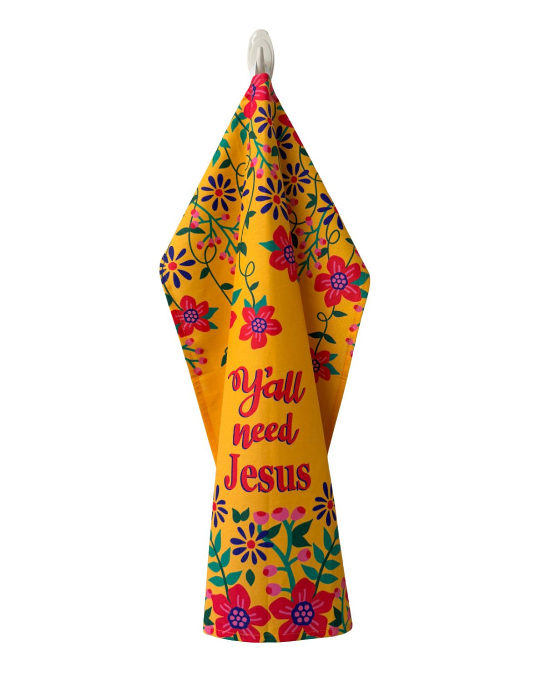 Y'all Need Jesus Cotton Kitchen Towel