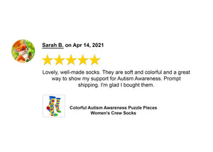 Fabdaz Women's Novelty Socks Reviews Autism