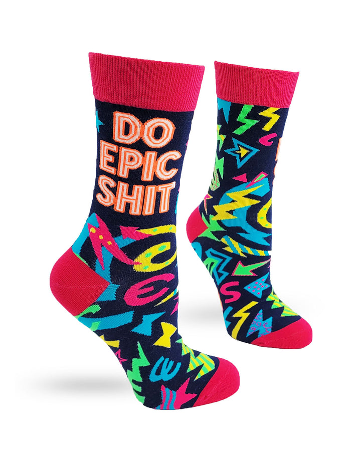 Do Epic Shit Ladies' Crew Socks