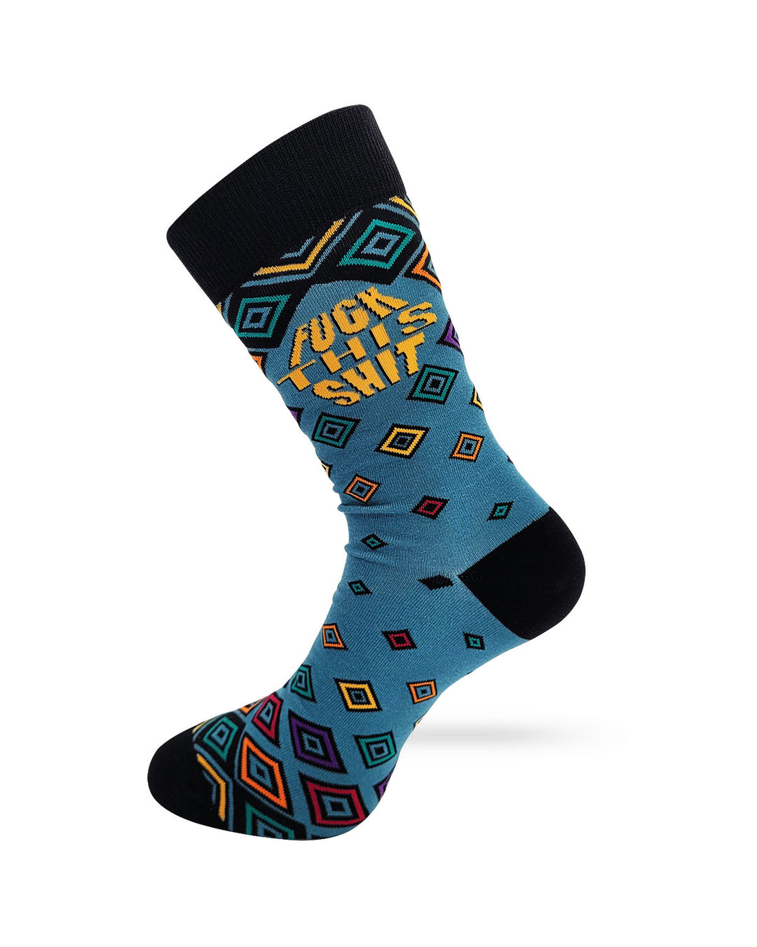 Fuck This Shit Funny Men's Novelty Crew Socks
