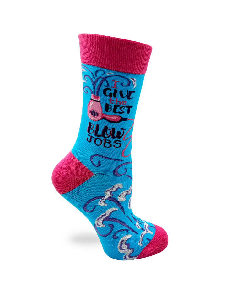 Funny Ladies' Hairstylist Crew Socks