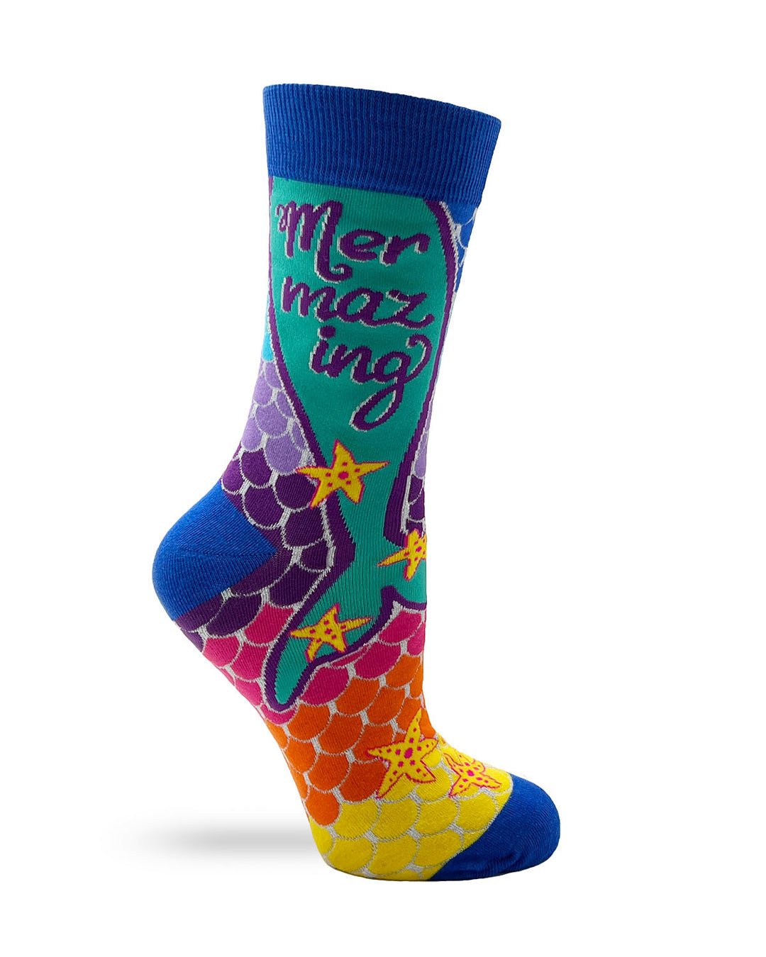 Mermazing Ladies' Novelty Crew Socks