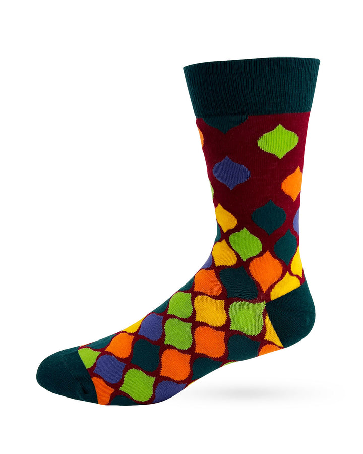 Proud Father of a Few Dumbass Kids Men's Novelty Crew Socks