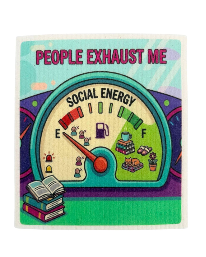 Anti-Social Sayings - Set of 3 - Swedish Dishcloths