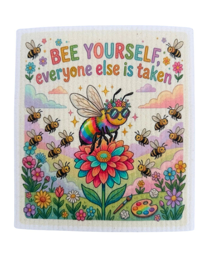 Cute Bee - Set of 3 - Swedish Dishcloths