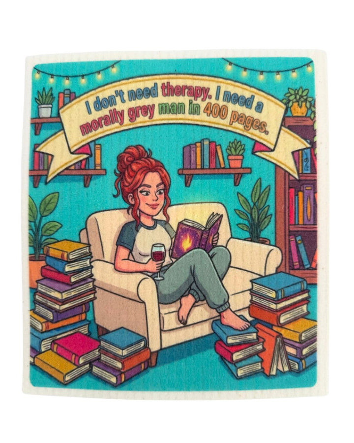 Romantasy Book Lover - Set of 3 - Swedish Dishcloths