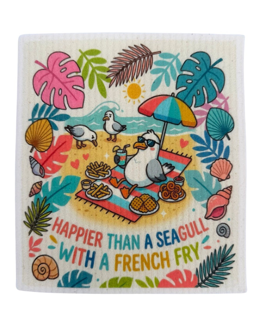 Silly Sayings - Set of 3 - Swedish Dishcloths