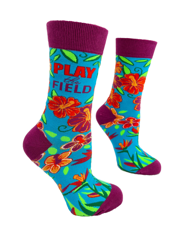 Play the Field Women's Crew Socks