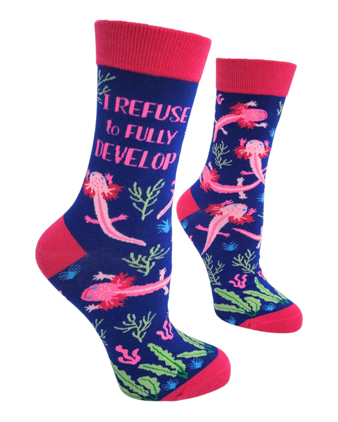 I Refuse to Fully Develop Women's Crew Socks