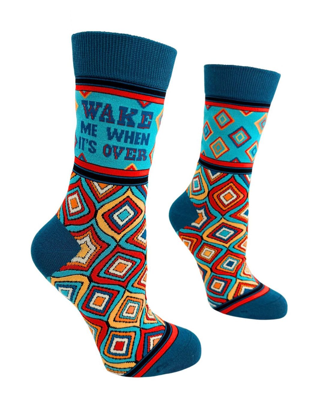 Wake Me When It's Over Women's Crew Socks