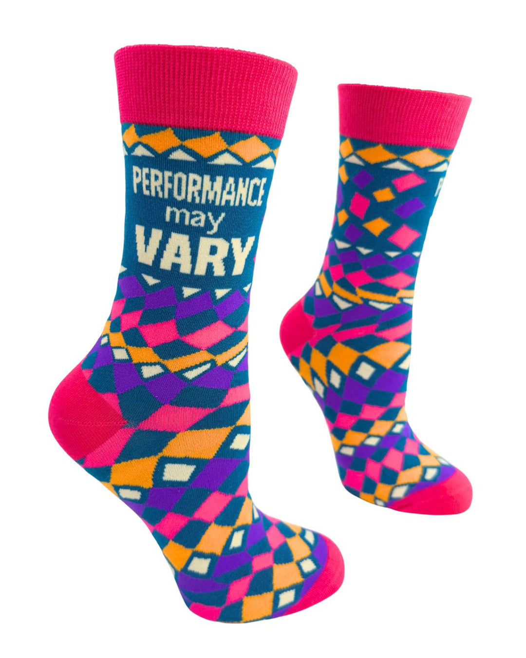 Performance May Vary Women's Crew Socks