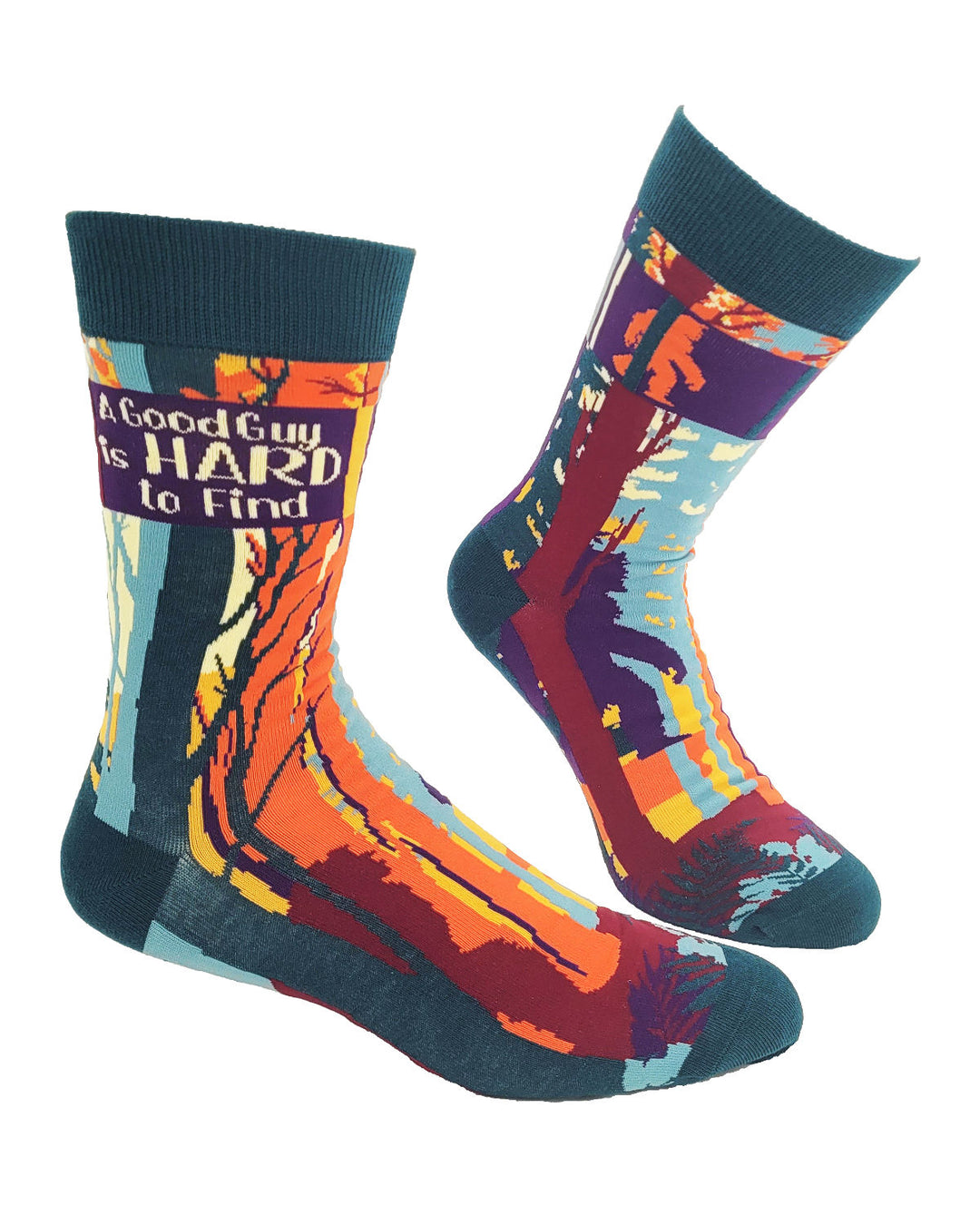 A Good Guy is Hard to Find Men's Novelty Crew Socks