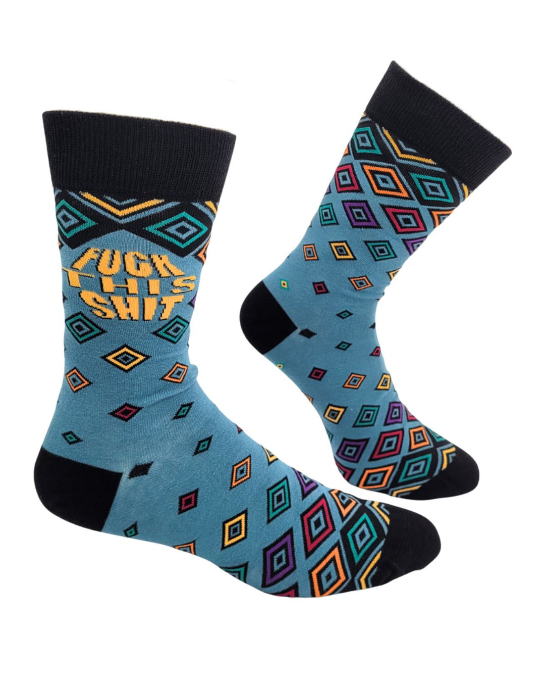 Fuck This Shit Funny Men's Novelty Crew Socks