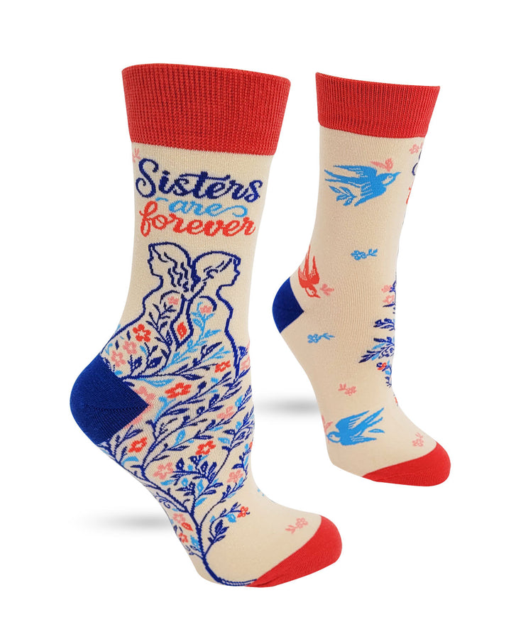 Sisters Are Forever Women's Crew Socks