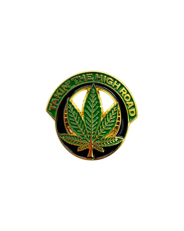 Taking The High Road Soft Enamel Pin