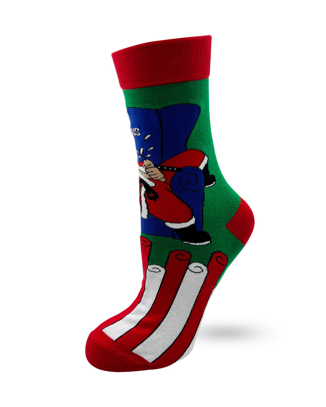 Naughty Santa Claus Ladies Novelty Socks