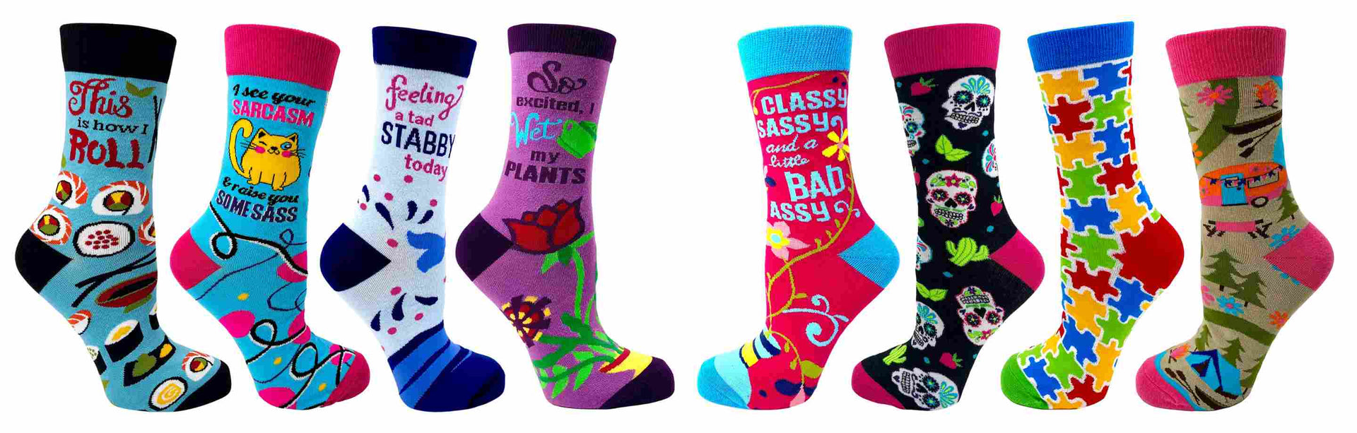 Novelty Socks for Women and Men | Vinyl Stickers | Enamel Pins – FabDaz