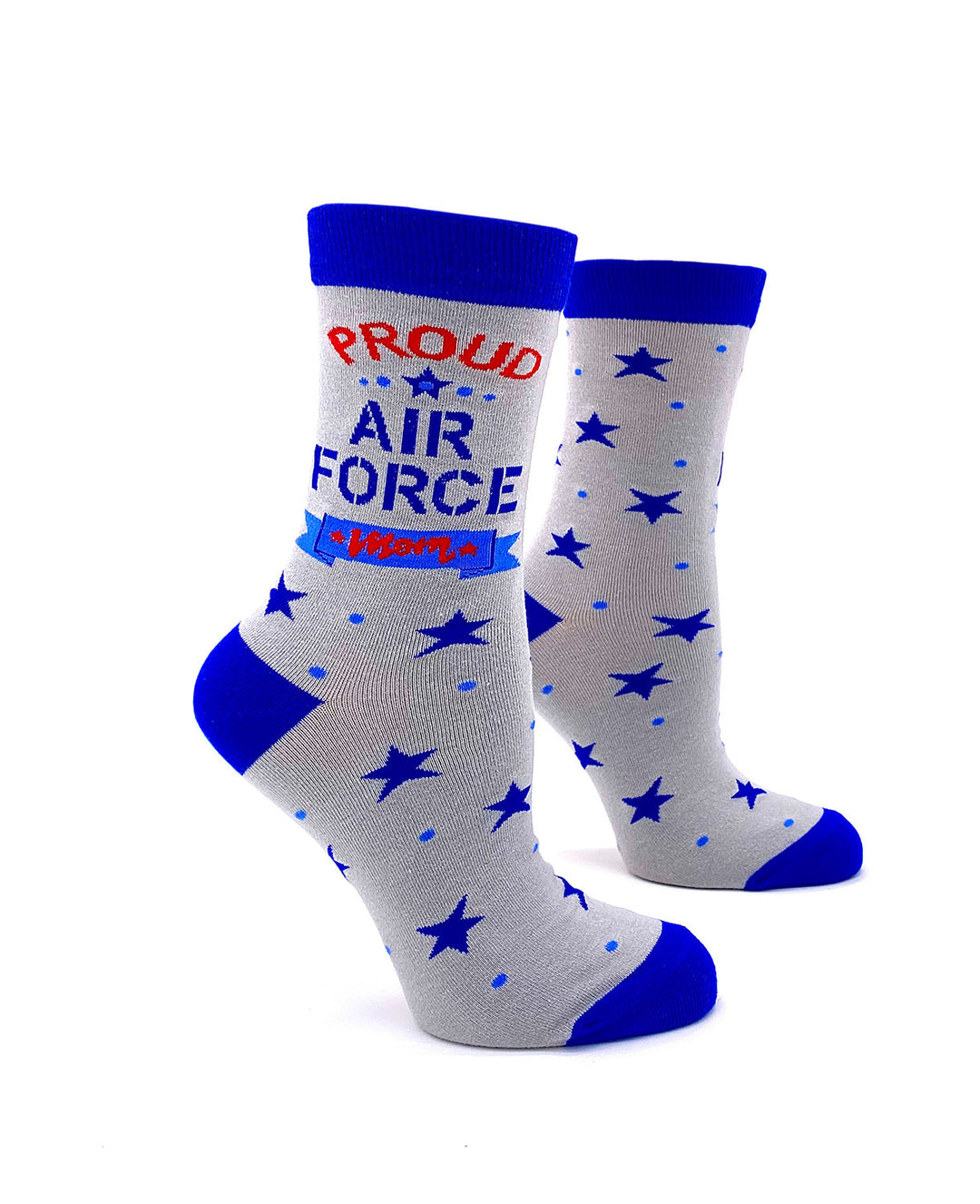 Proud Air Force Mom Women's Crew Socks