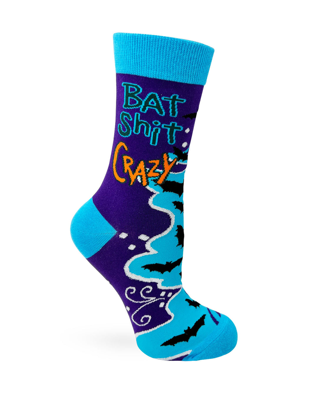 Bat Shit Crazy Ladies' Crew Socks