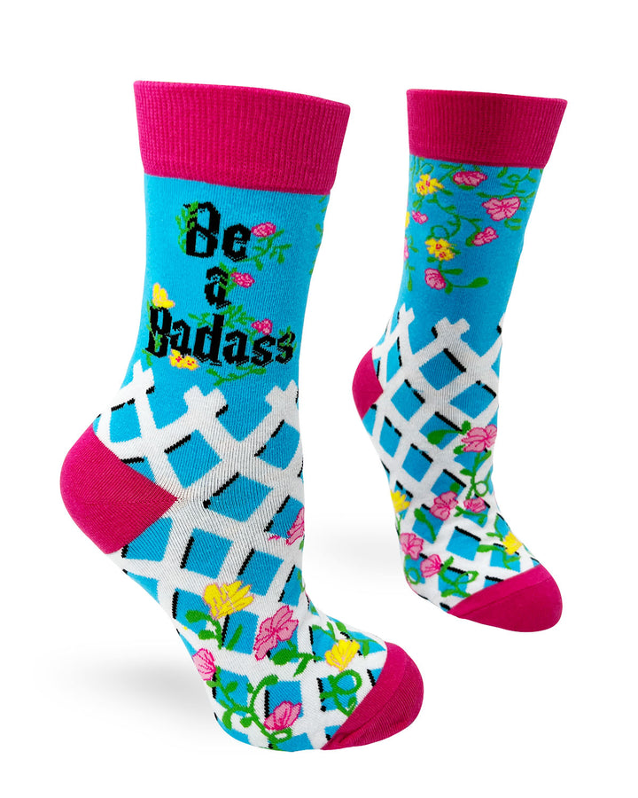 Be a Badass Women's Crew Socks