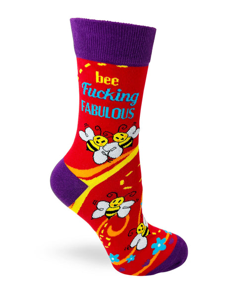 Bee Ladies' Crew Socks