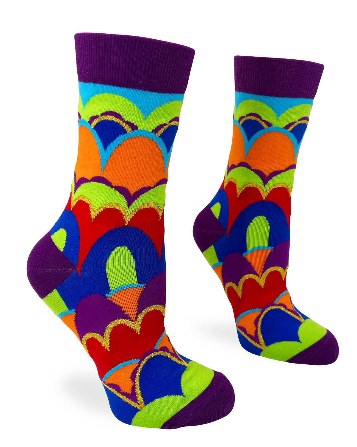 Bright and Beautiful Women's Novelty Crew Socks