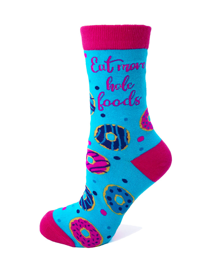 Doughnuts Women's Novelty Crew Socks