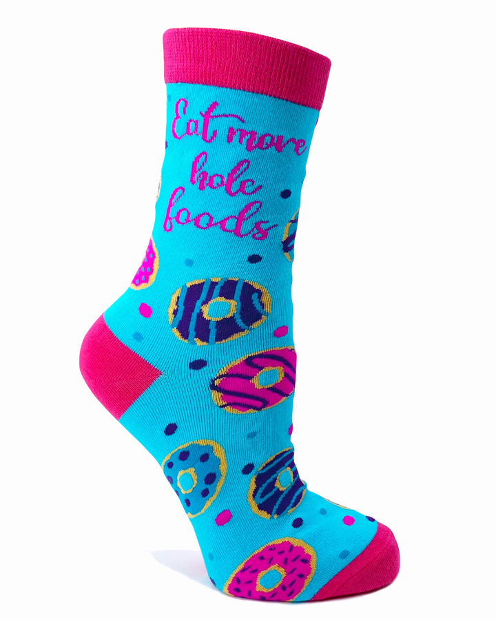 Women's Novelty Socks With Doughnuts