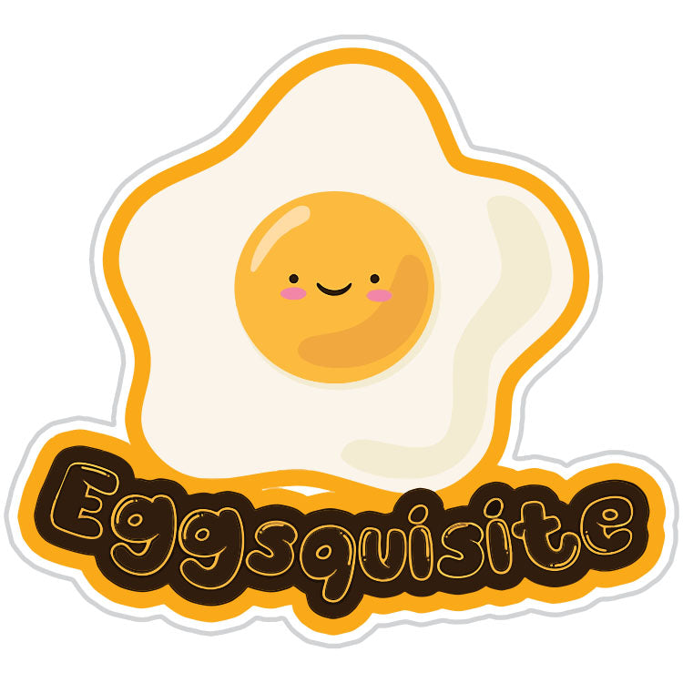Eggsquite Cute Fried Egg Sticker
