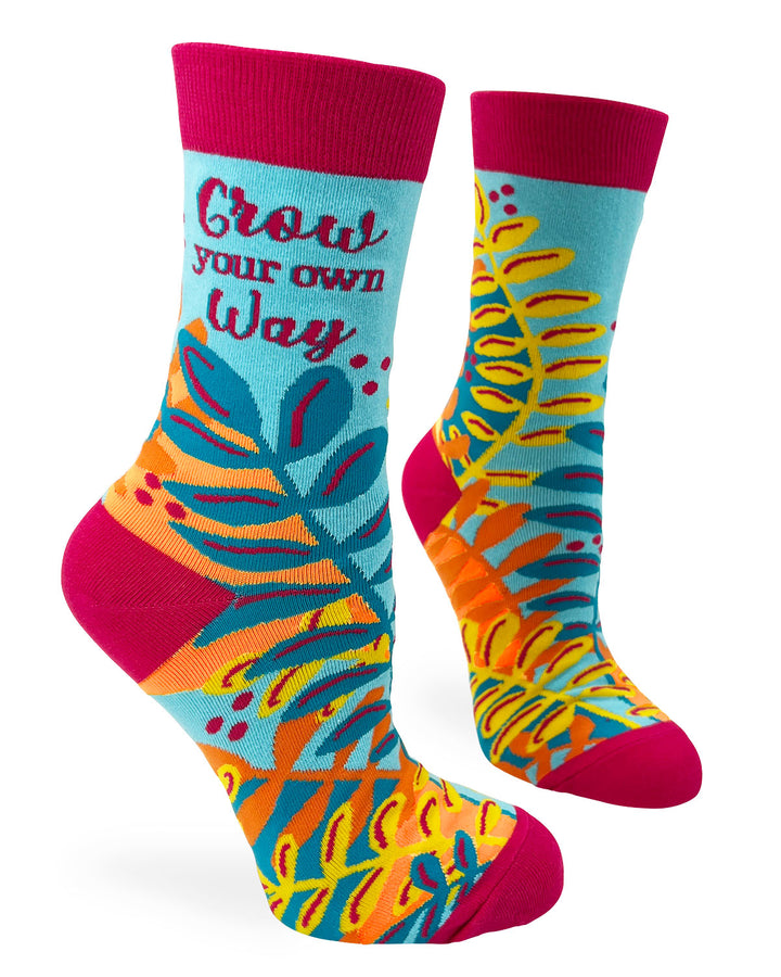 Grow Your Own Way Women's Crew Socks