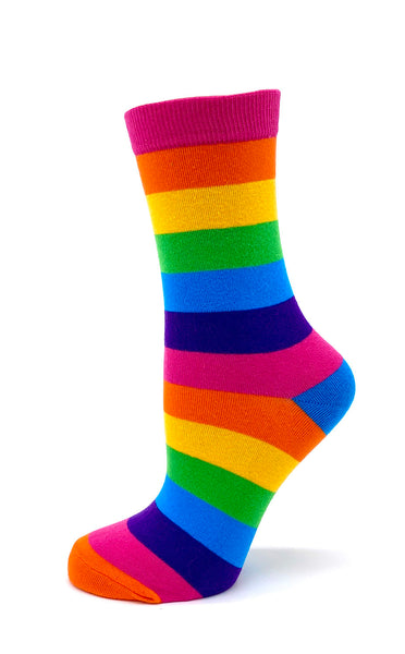 Women's Love is Love Rainbow Crew Socks
