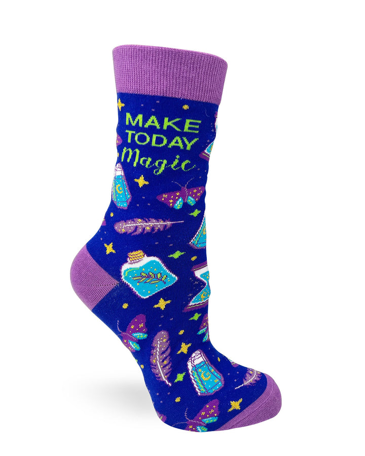 Make Today Magic Ladies Crew Socks