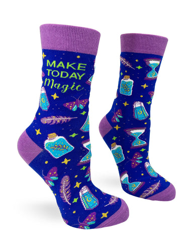 Make Today Magic Women's Crew Socks