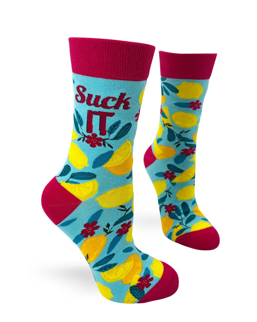 "Suck it" Women's Novelty Crew Socks