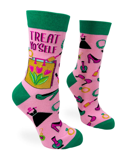 Treat Yo'Self Women's Crew Socks